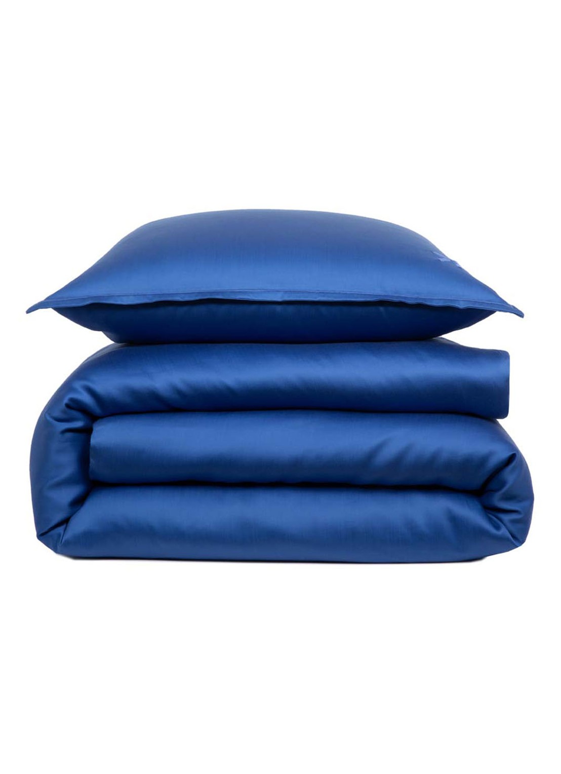 KENZO KZ Iconic dekbedovertrek  300TC - exclusief kussenslopen - voorkant 2 blauw