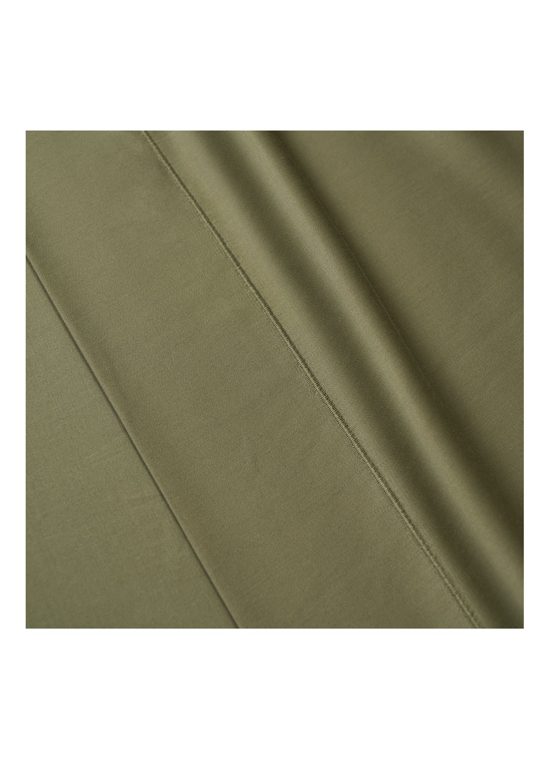 KENZO KZ Iconic laken van katoensatijn 300TC - detail camel