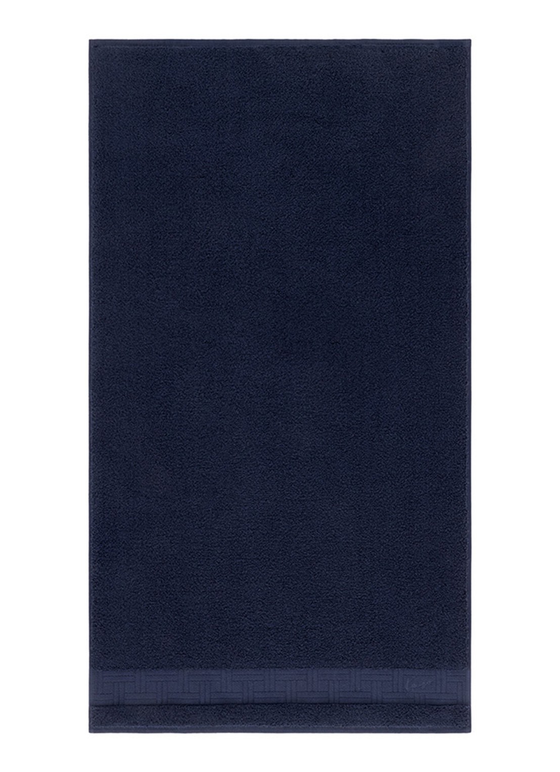 KENZO Weave badhanddoek - 55 x 100 cm - voorkant 2 donkerblauw