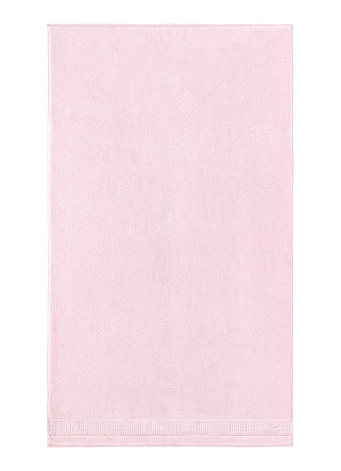 KENZO Weave badlaken - 92 x 150 cm - voorkant 2 lichtroze