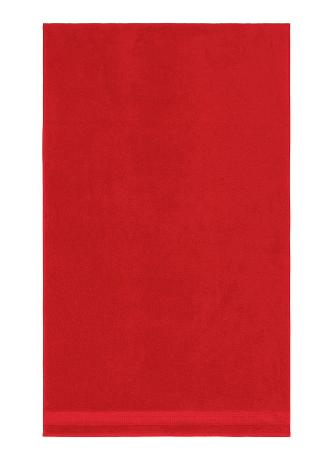 KENZO Weave badlaken - 92 x 150 cm - voorkant rood