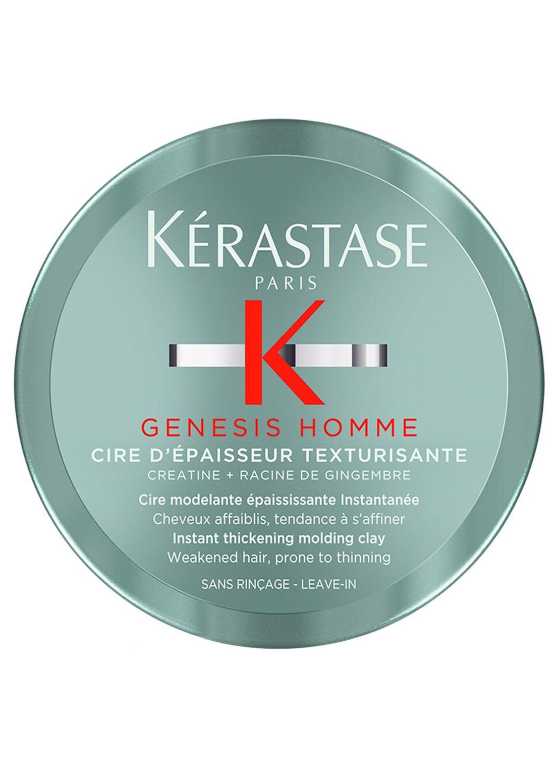 Kérastase Genesis Homme Cire d'Épaisseur Texturisante - wax - voorkant 2 undefined