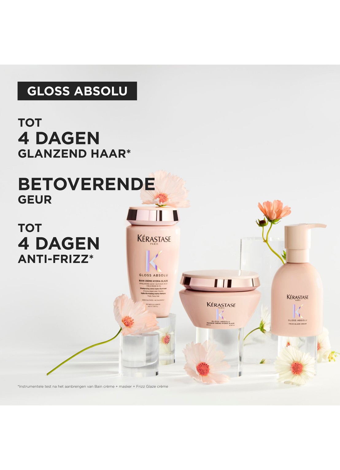 Kérastase Gloss Absolu Masque Riche Crème Hydra-Glaze - haarmasker - achterkant undefined