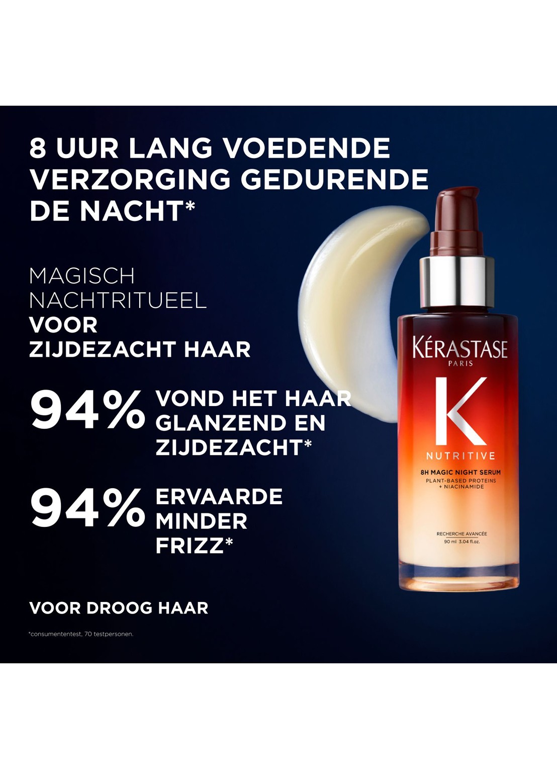 Kérastase Nutritive 8H Magic Night Serum - haarserum - achterkant 5 undefined