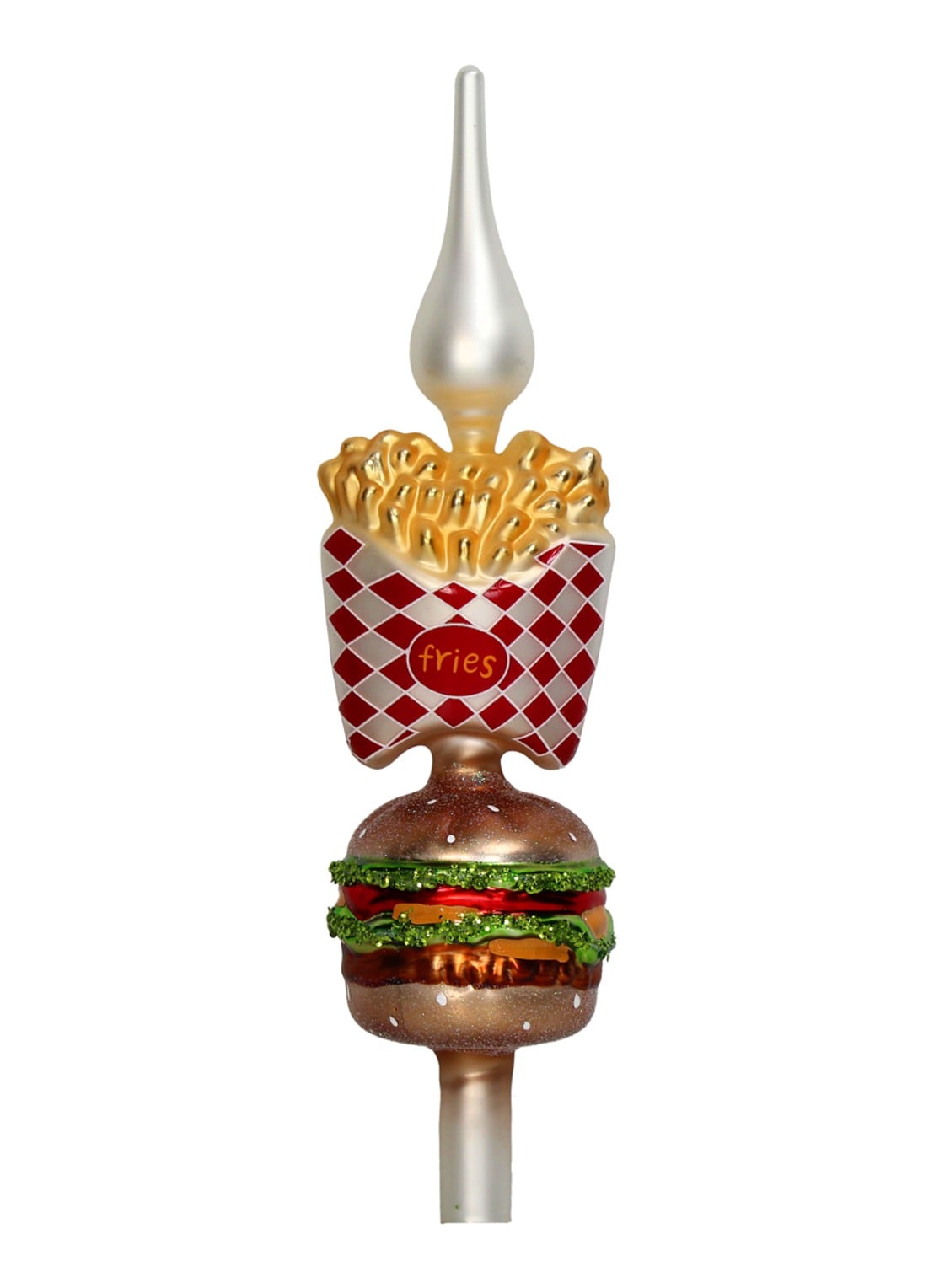 Kersten Fastfood piek 33 cm - voorkant 2 rood
