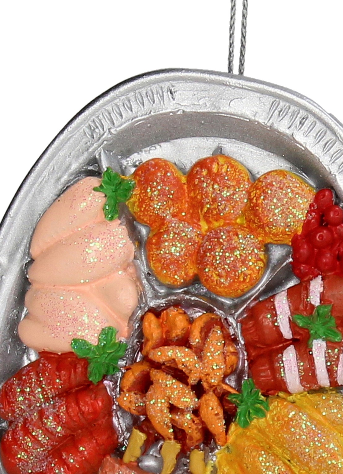 Kersten Gourmet kersthanger 9,5 cm - detail 2 rood