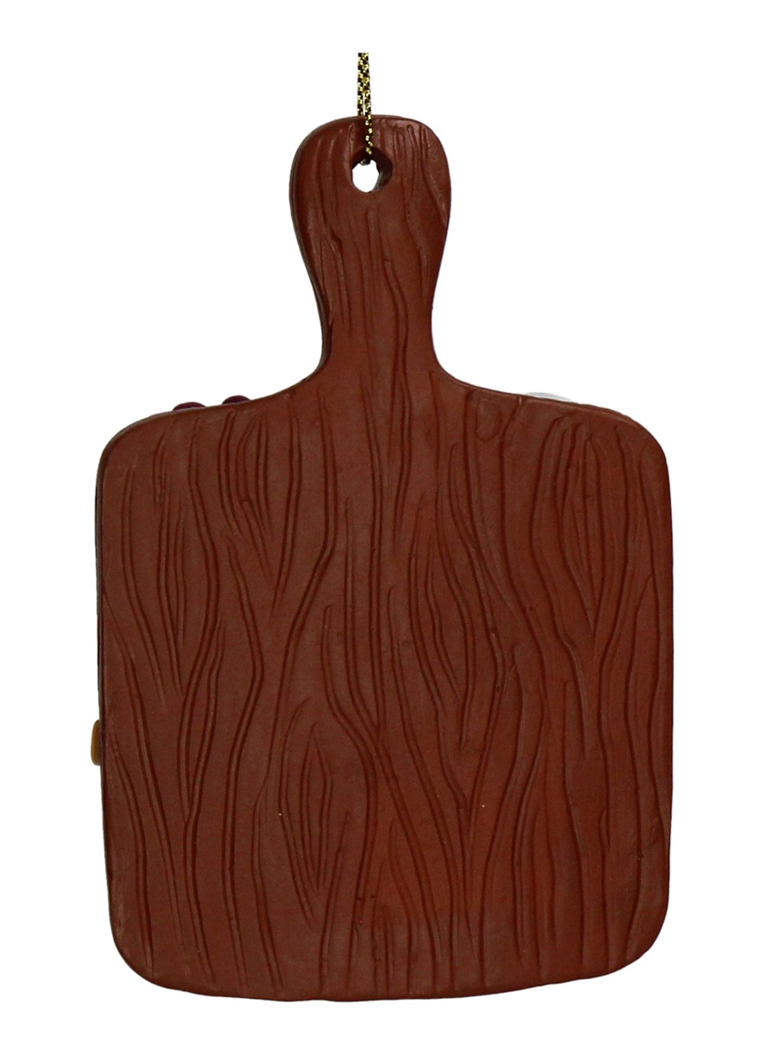 Kersten Kaasplank kersthanger 10,2 cm - achterkant 2 bruin
