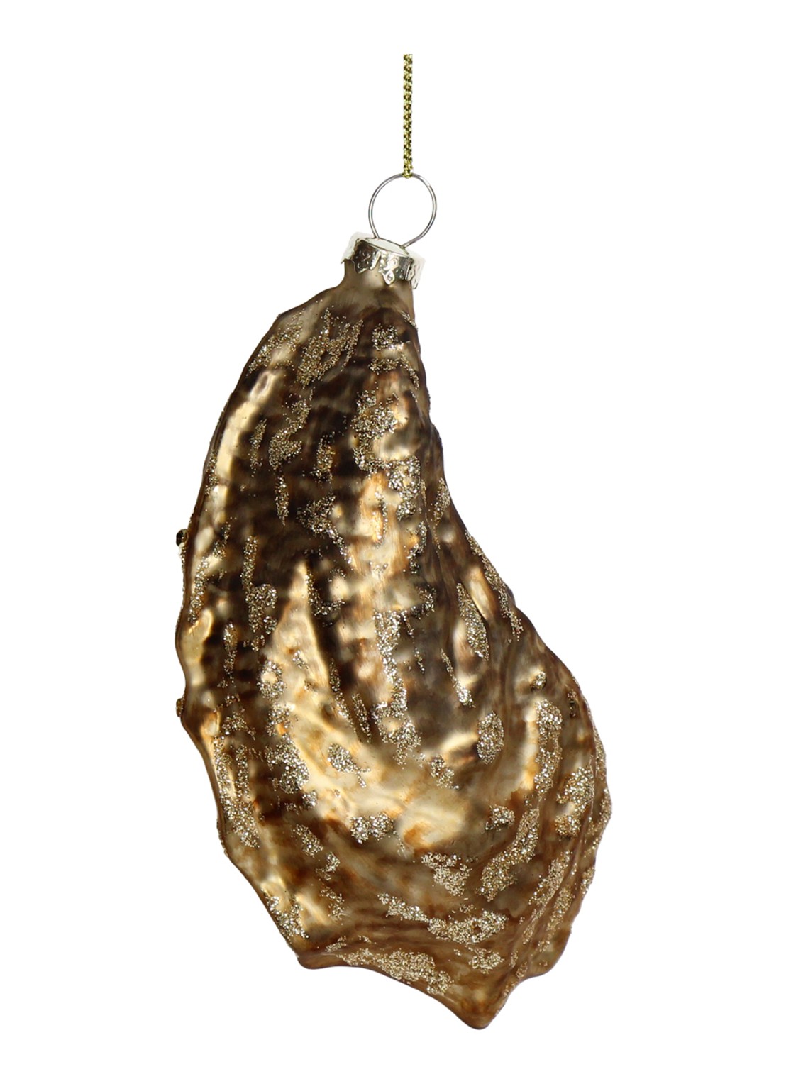 Kersten Oester kersthanger 14 cm - achterkant goud