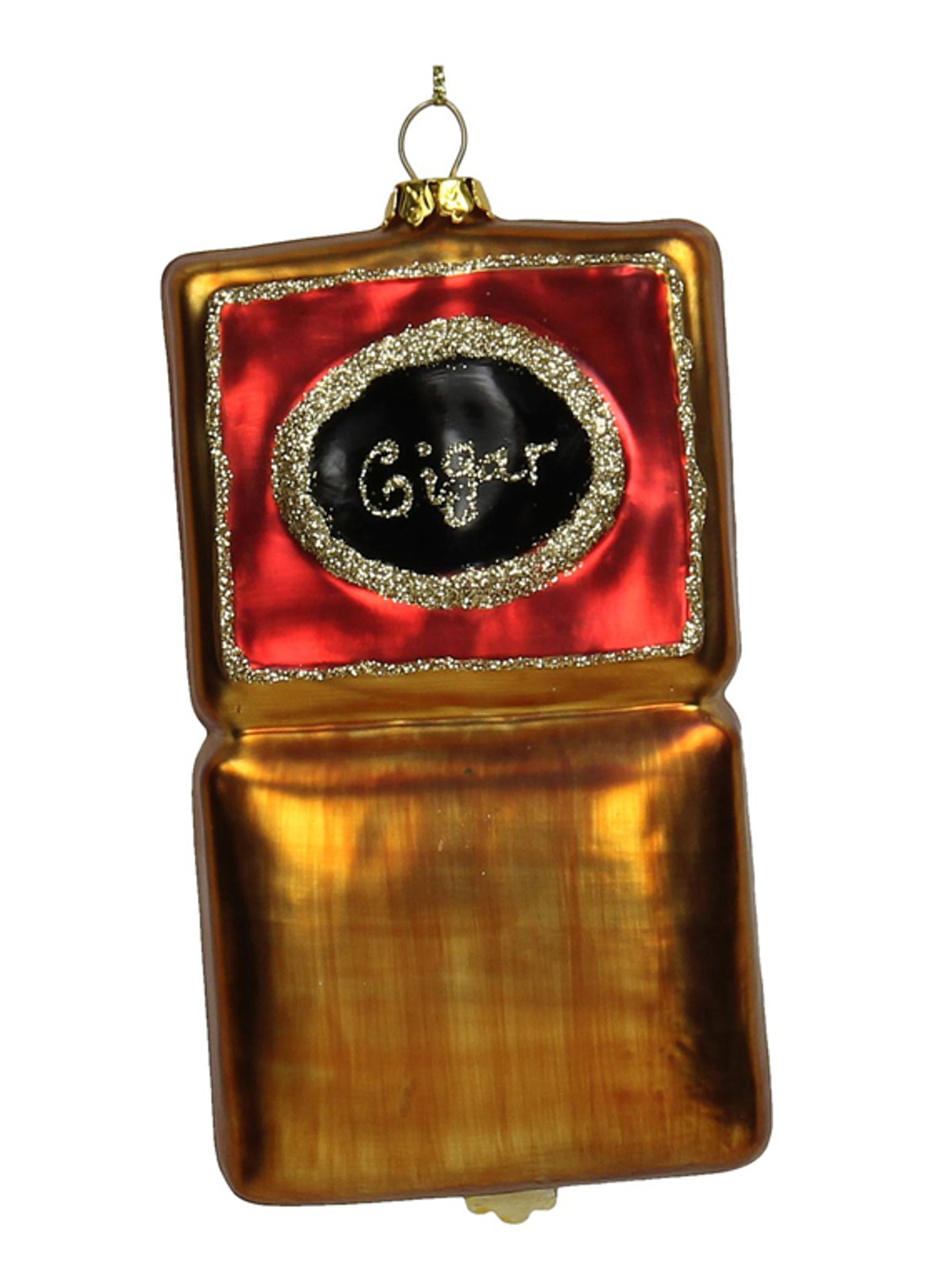 Kersten Sigaren kersthanger 13 cm - achterkant 3 goud