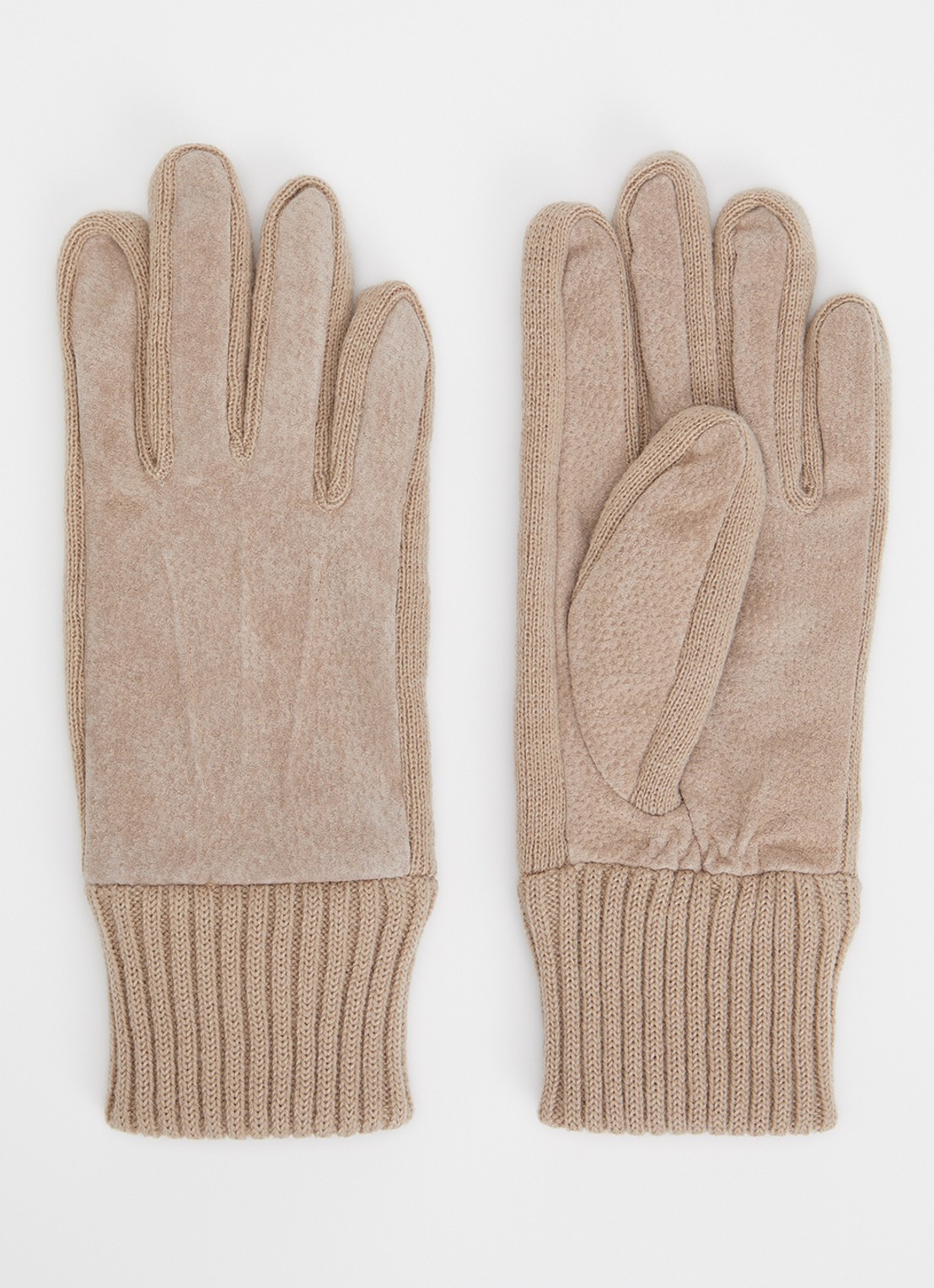 Kessler Liv handschoenen van leer - voorkant taupe
