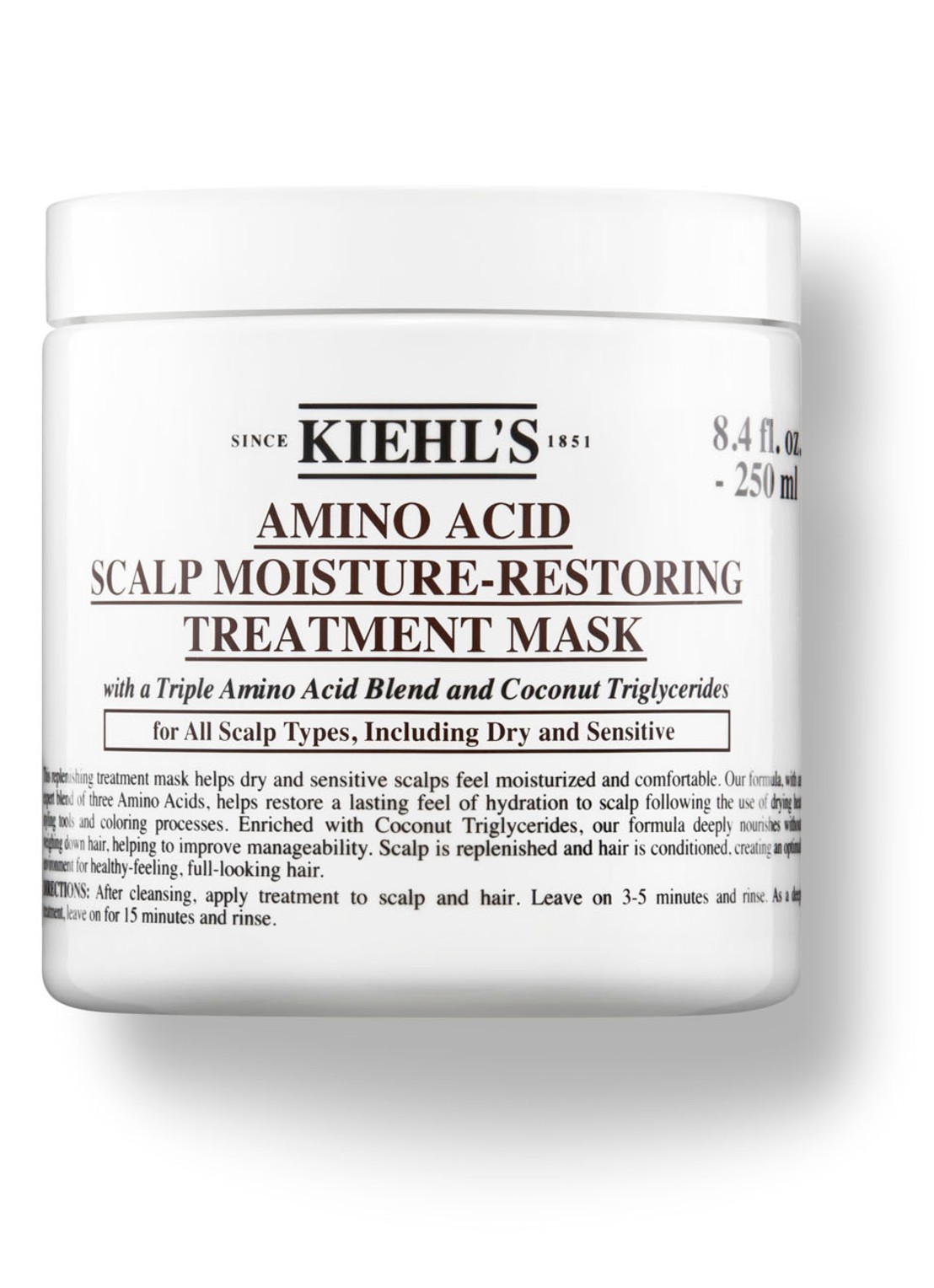 Kiehl's Amino Acid Scap Moisture-Restoring Treatment Mask - haarmasker - voorkant undefined