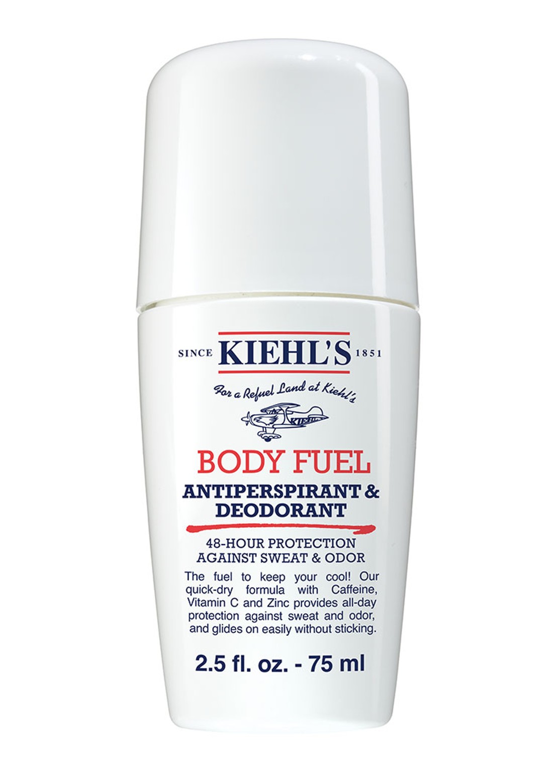 Kiehl's Body Fuel Antiperspirant Deodorant Roller - voorkant undefined