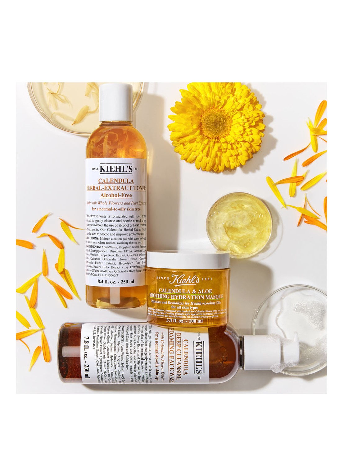 Kiehl's Calendula Foaming Wash - reinigingsschuim - detail 6 undefined