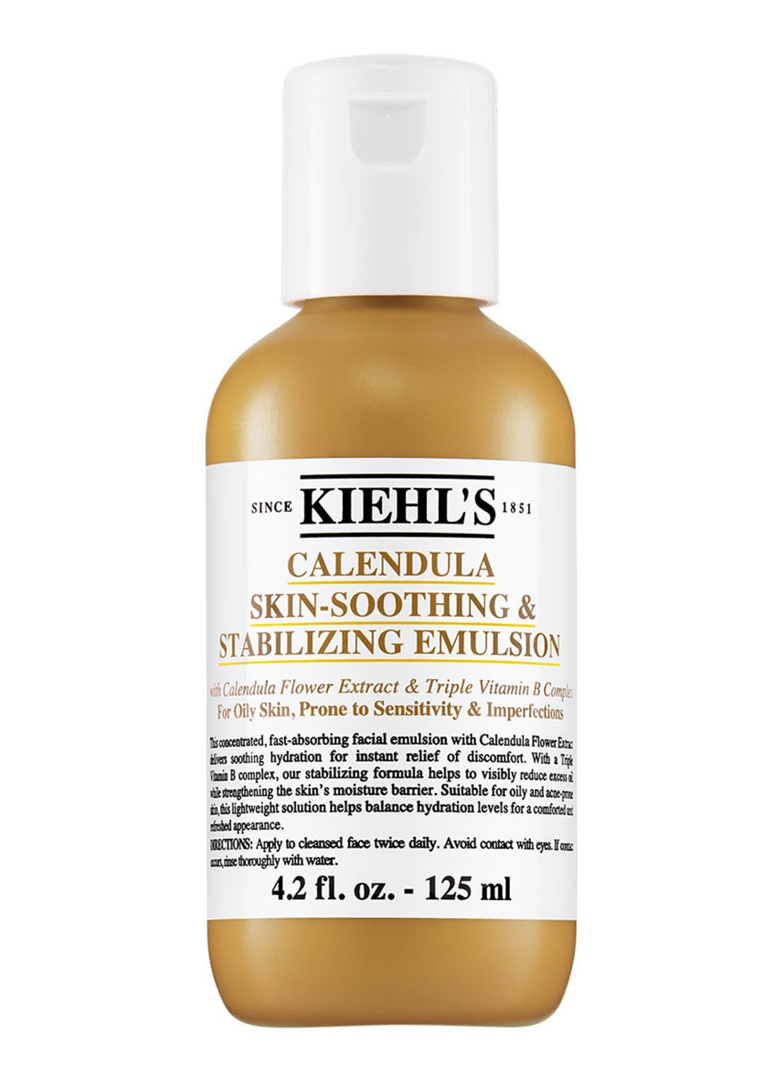 Kiehl's Calendula Skin-Soothing & Stabilizing Emulsion - gezichtsemulsie - voorkant undefined