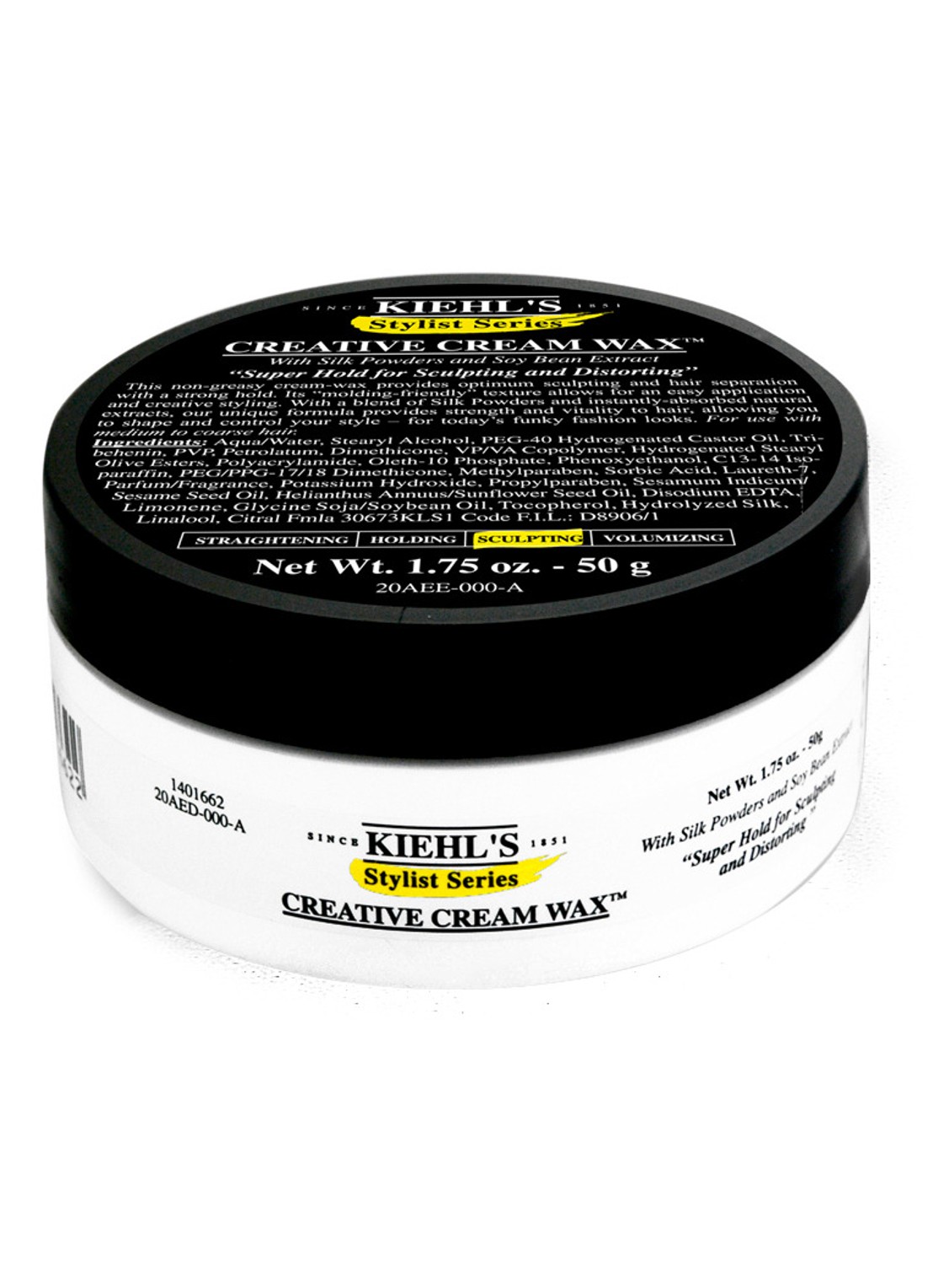 Kiehl's Creative Cream Wax - voorkant undefined