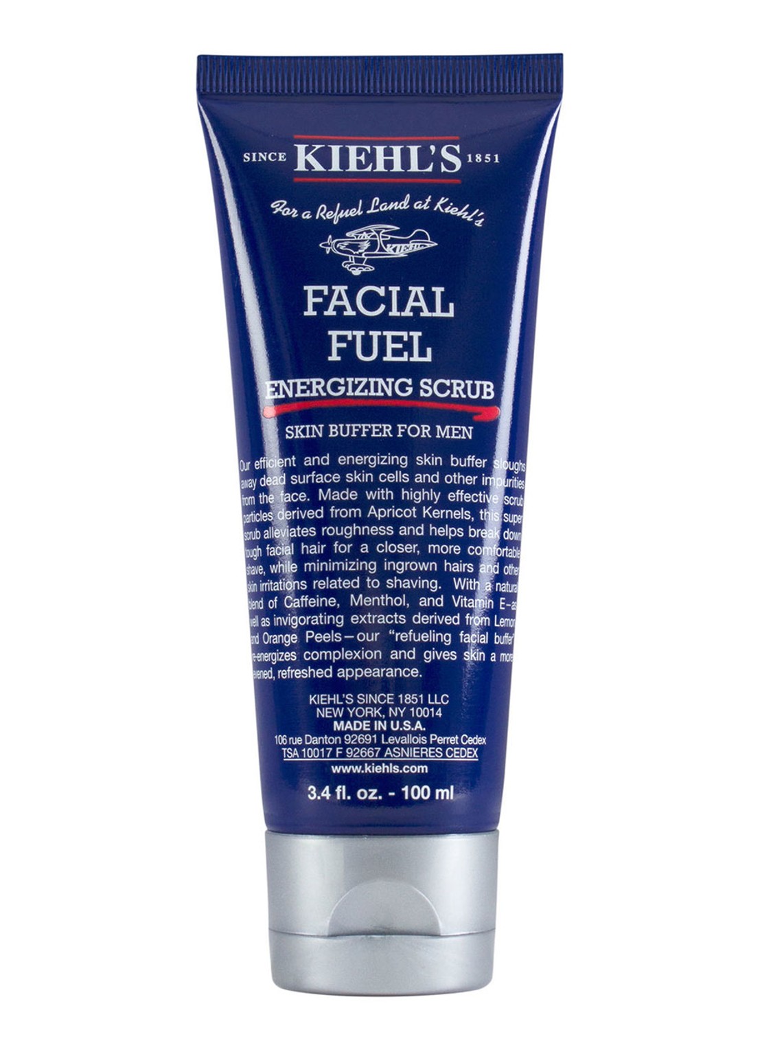 Kiehl's Facial Fuel Energizing Scrub - gezichtsscrub - voorkant undefined