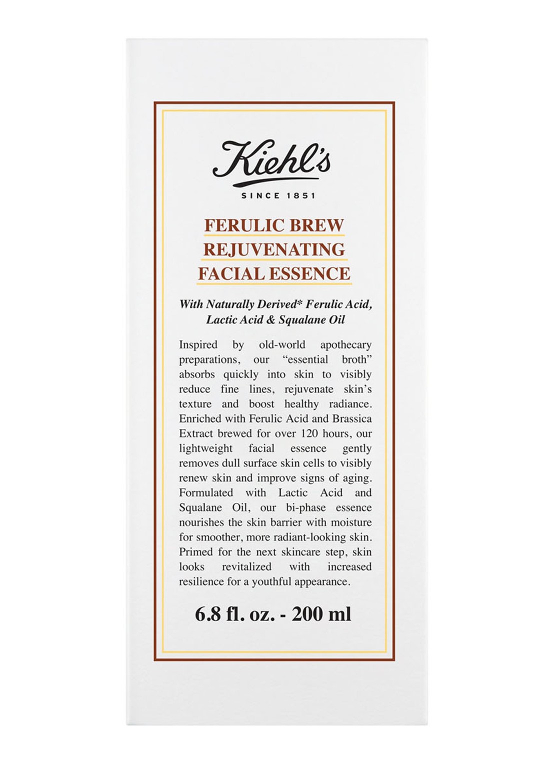 Kiehl's Ferulic Brew Antioxidant Facial Treatment - serum - voorkant 2 undefined