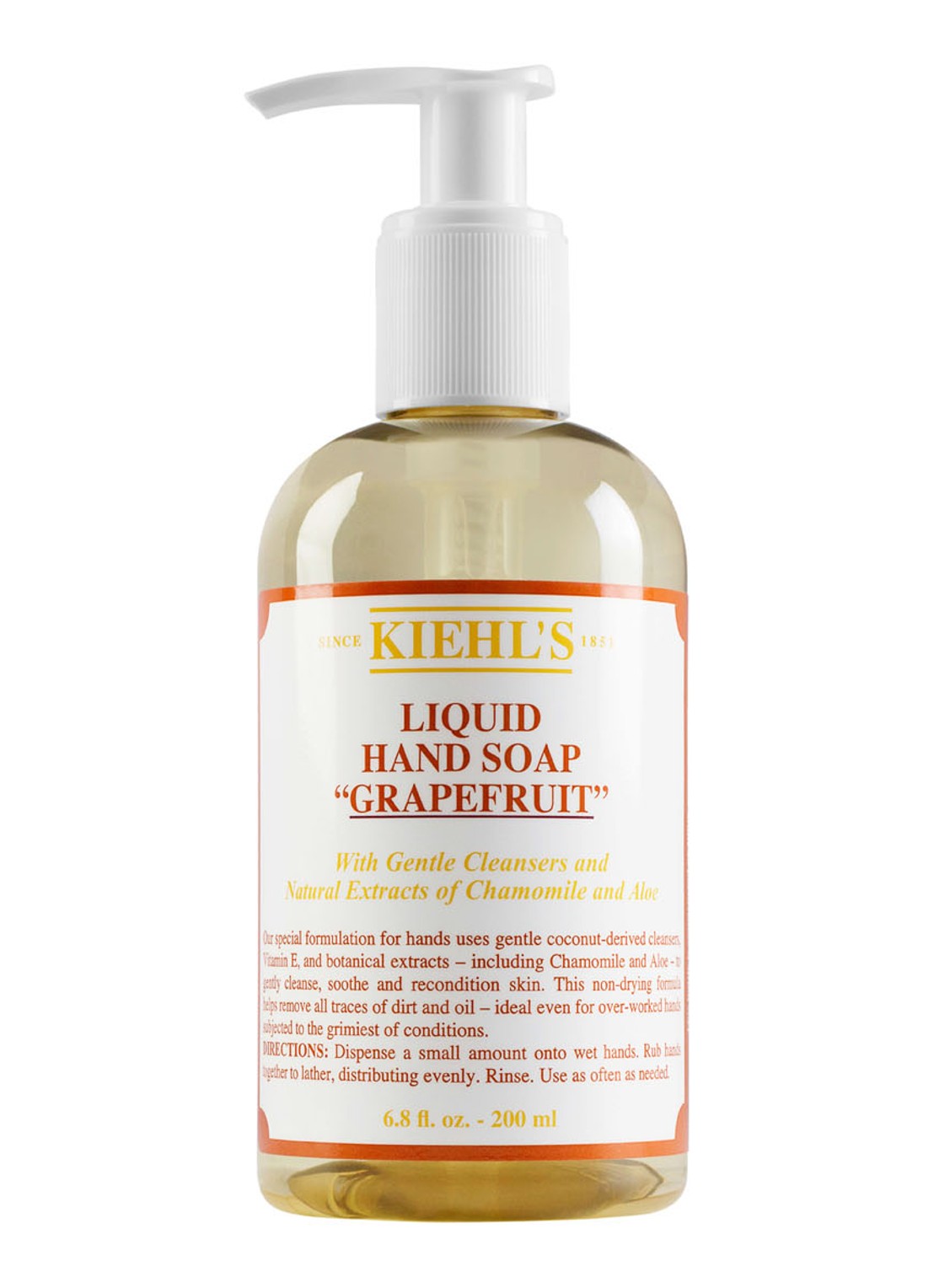 Kiehl's Liquid Hand Soap Grapefruit - handzeep - voorkant undefined