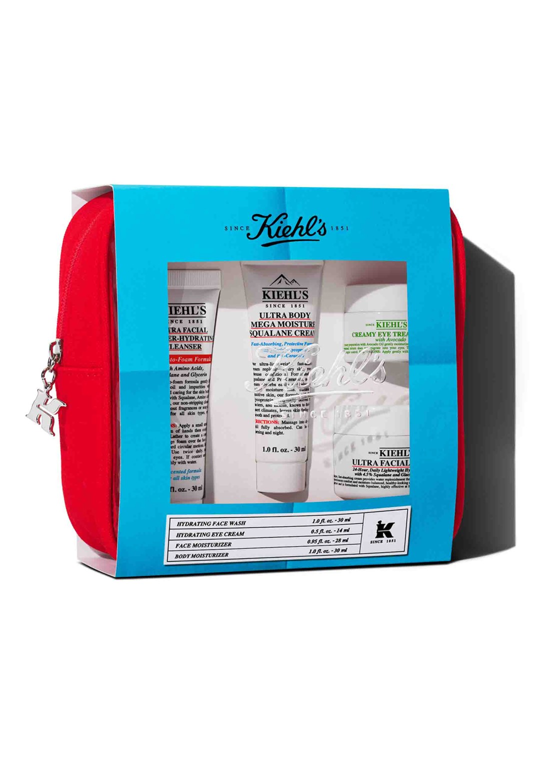 Kiehl's Master Moisturizing Bestsellers Travel Set - verzorgingsset - voorkant 2 undefined