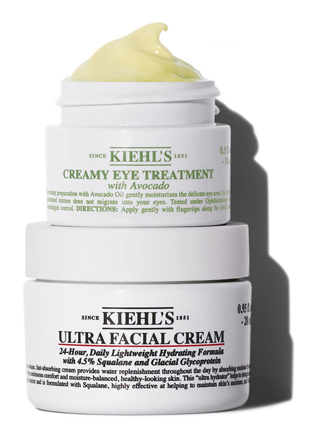 Kiehl's Merry & moisturized set - gezichtscrème en oogcrème - voorkant 2 undefined