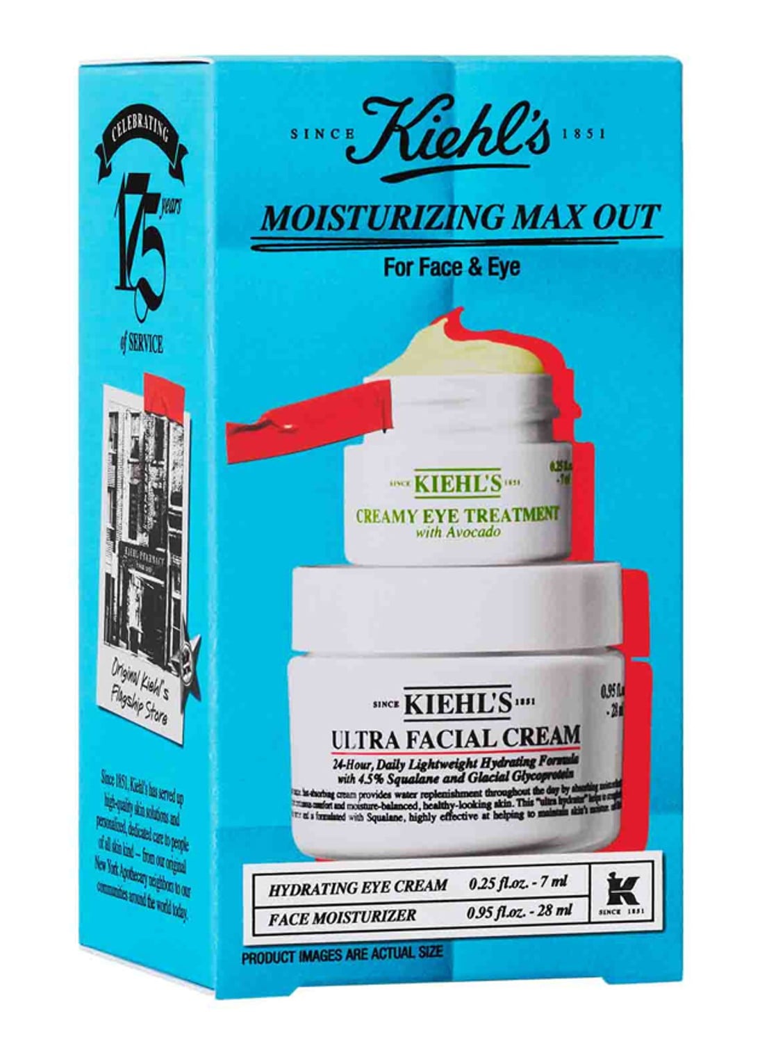 Kiehl's Moisturizing Max Out Set - verzorgingsset - voorkant 2 undefined