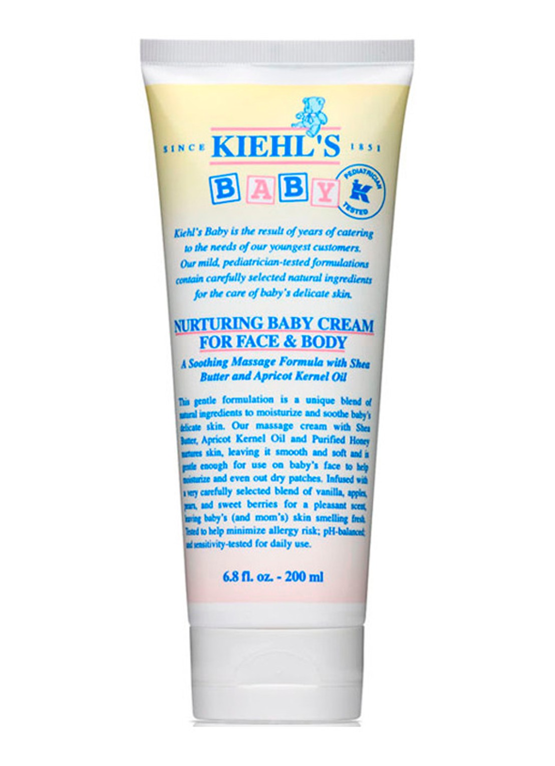 Kiehl's Natural Baby cream - crème - voorkant undefined