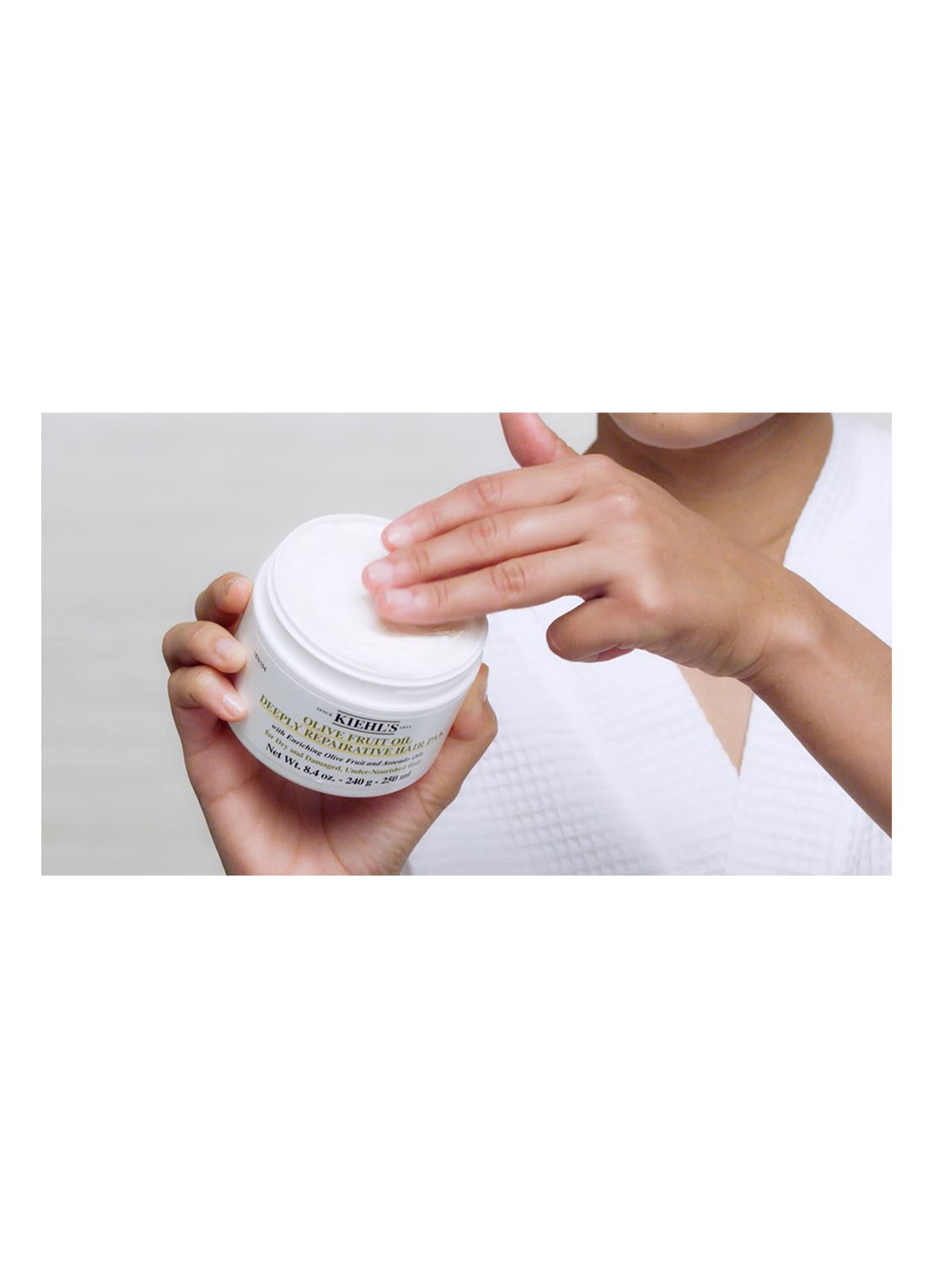 Kiehl's Olive Fruit Oil Deeply Repairative Hair Pak - conditioner - detail 3 undefined
