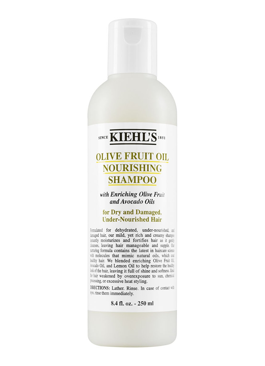 Kiehl's Olive Fruit Oil Nourishing Shampoo - voorkant undefined