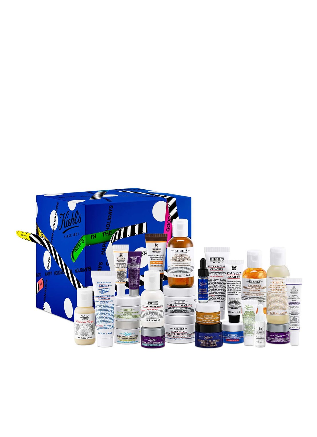 Kiehl's Open For Adventure – Limited Edition adventskalender - voorkant undefined