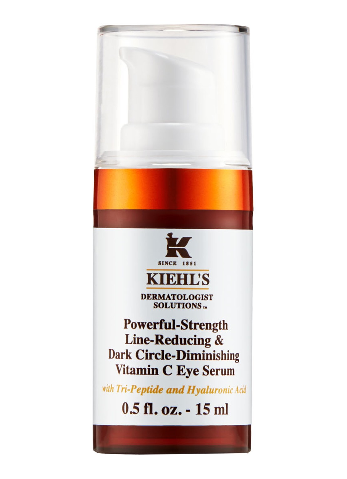 Kiehl's Powerful-Strength Line-Reducing & Dark Circle-Diminishing Vitamin C Eye Serum - oogserum - voorkant undefined