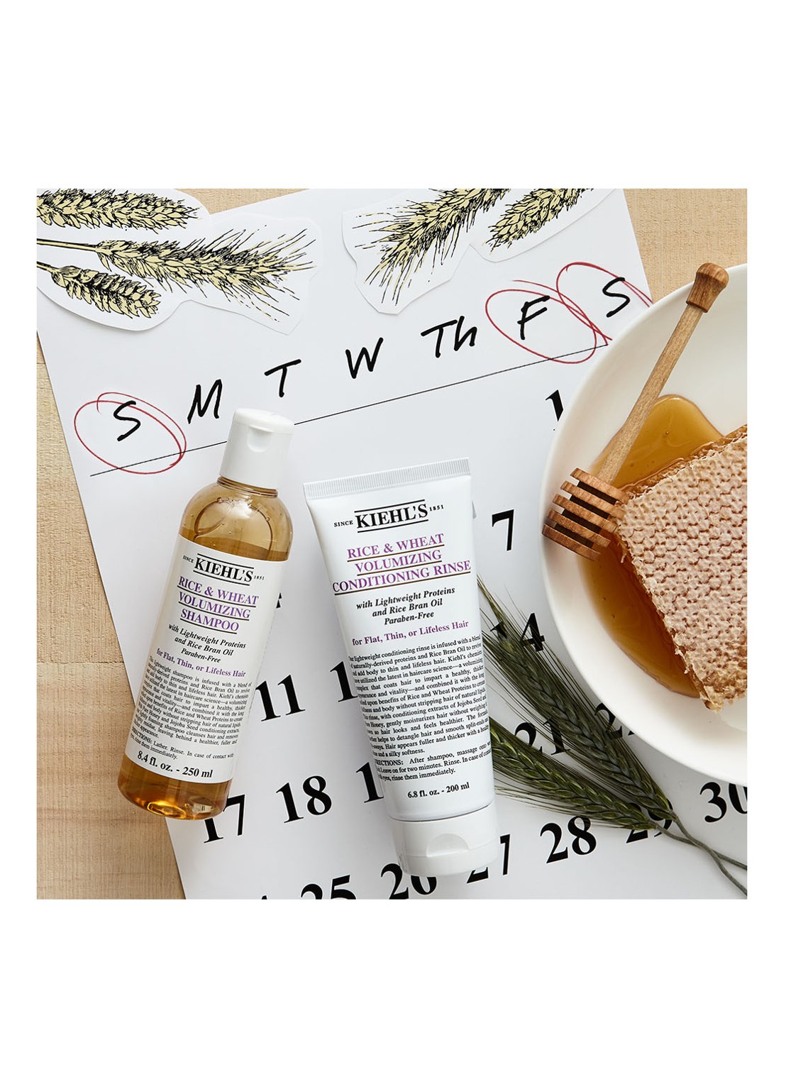 Kiehl's Rice & Wheat Volumizing Shampoo - detail 2 undefined