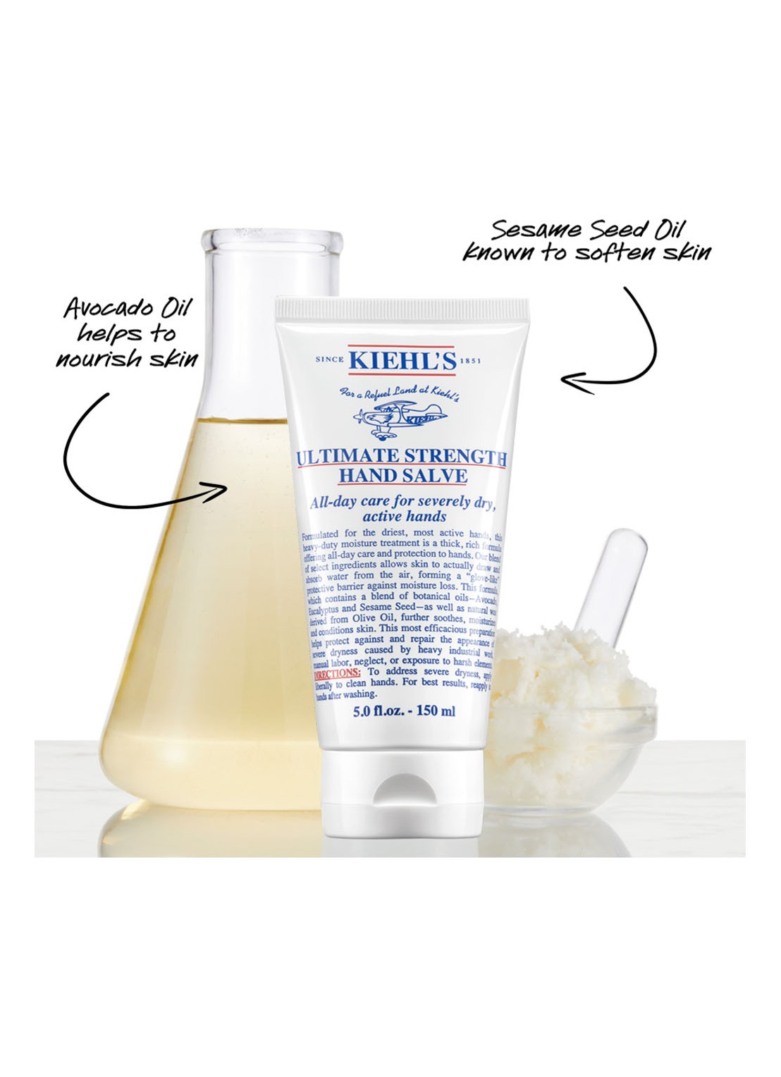 Kiehl's Ultimate Strength Hand Salve - handcrème - detail 4 undefined