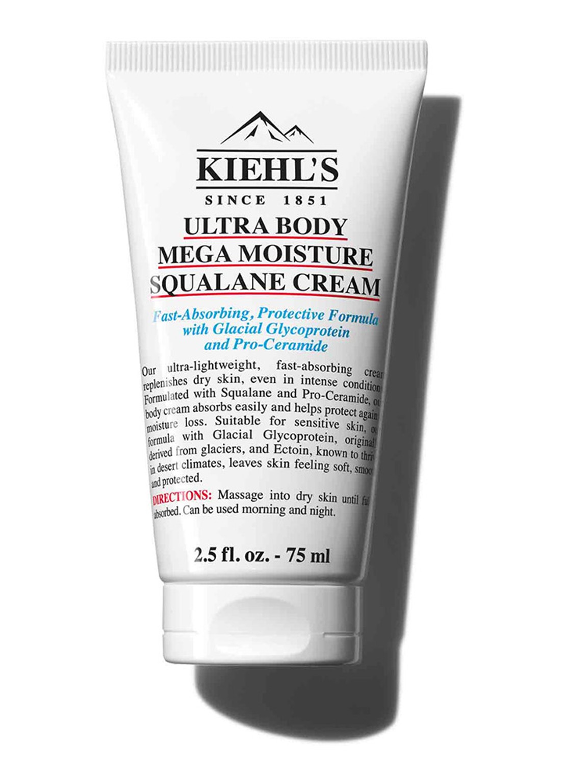 Kiehl's Ultra Body Mega Moisture Squalane Cream - bodycrème - voorkant undefined