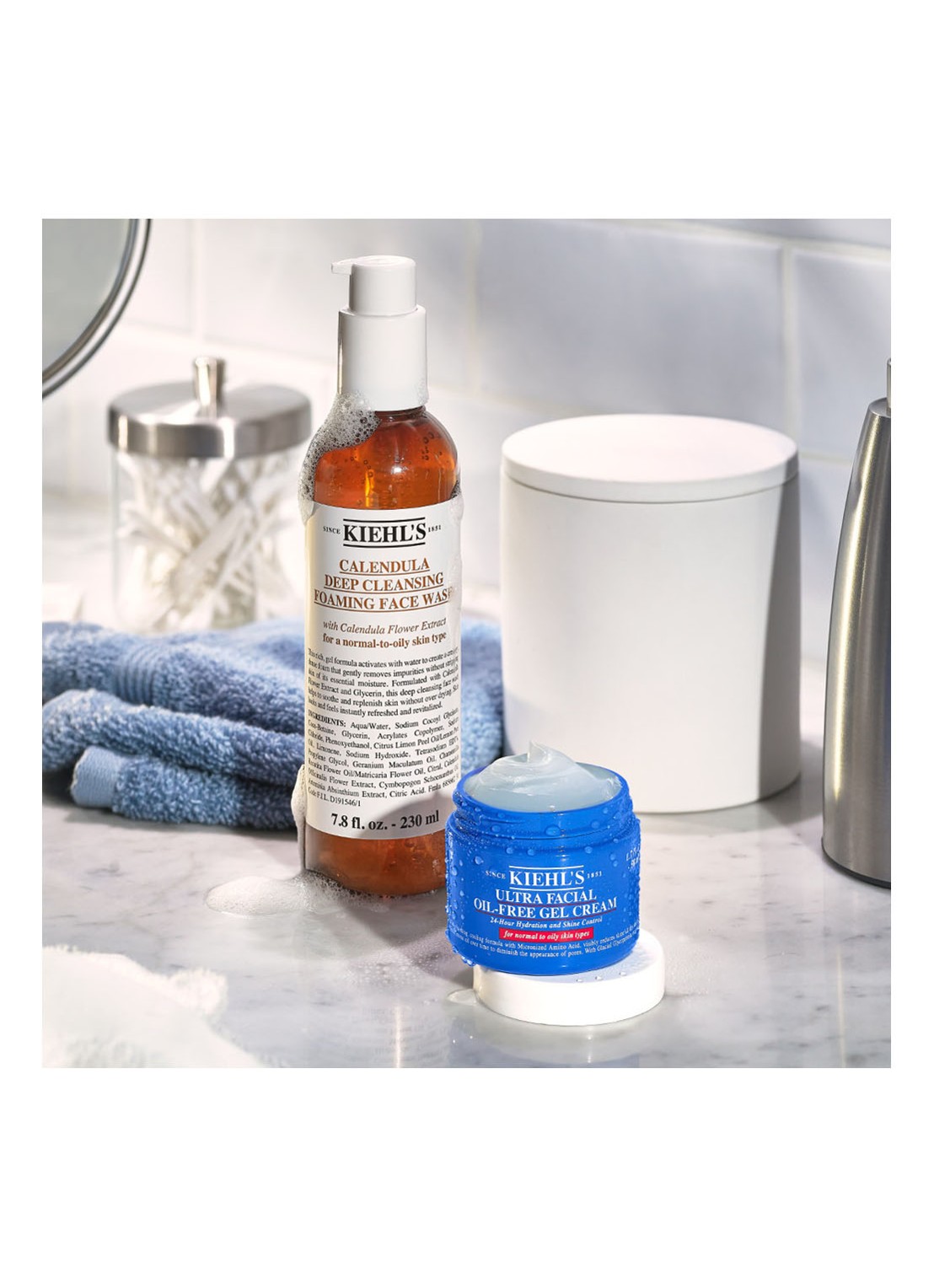 Kiehl's Ultra Facial Oil-Free Gel Cream Refill - olievrije dag- en nachtcrème navulling - detail 2 undefined