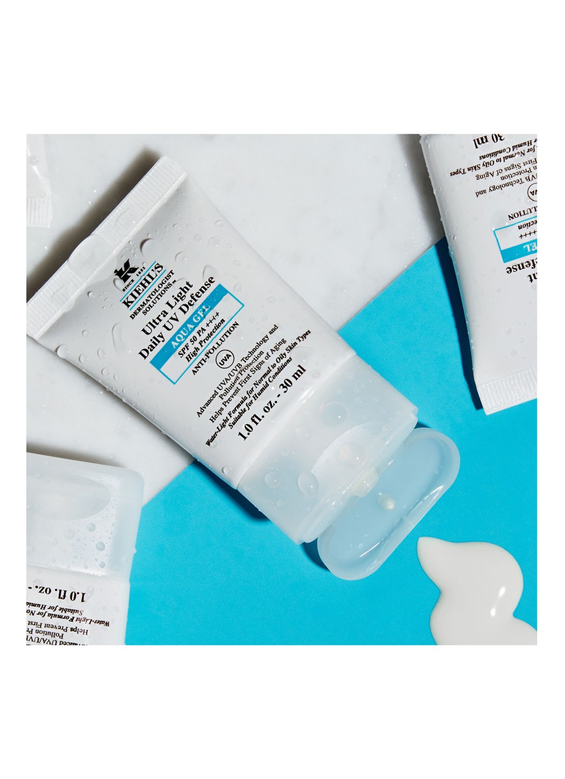 Kiehl's Ultra Light Daily UV Defense SPF 50 - zonnebrand  - voorkant 2 undefined