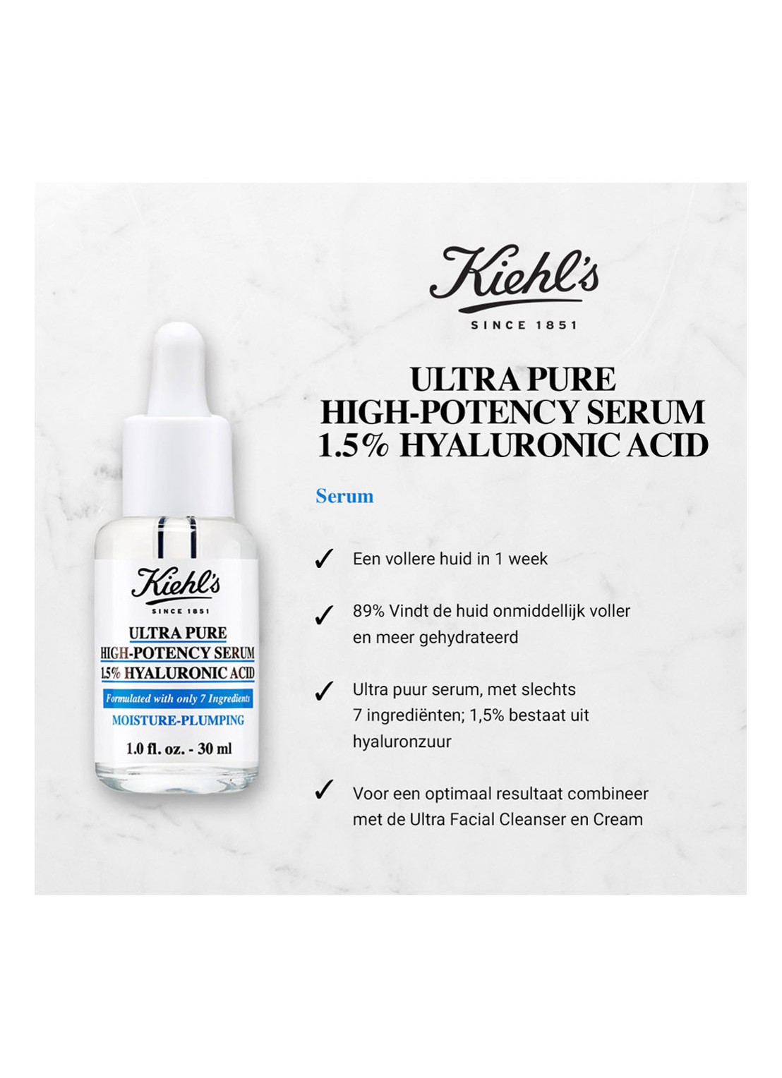 Kiehl's Ultra Pure High-Potency 1.5% Hyaluronic Acid Serum - detail 4 undefined