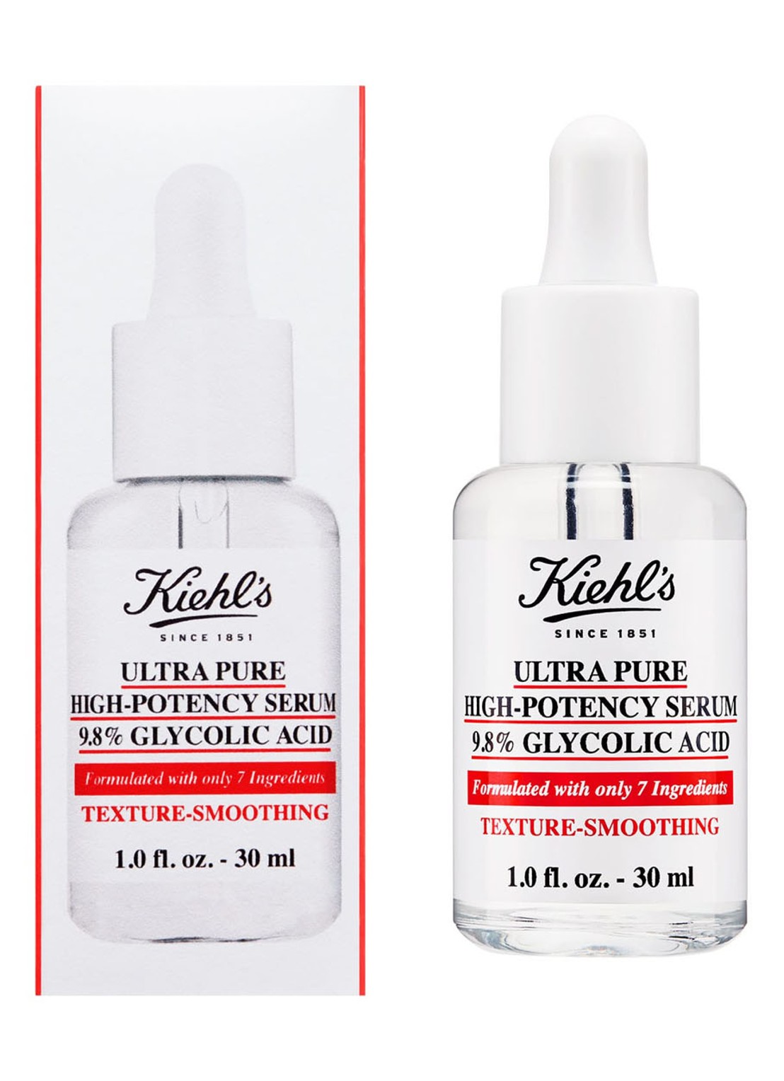 Kiehl's Ultra Pure High-Potency 9,8% Glycolic Acid Serum - voorkant 2 undefined
