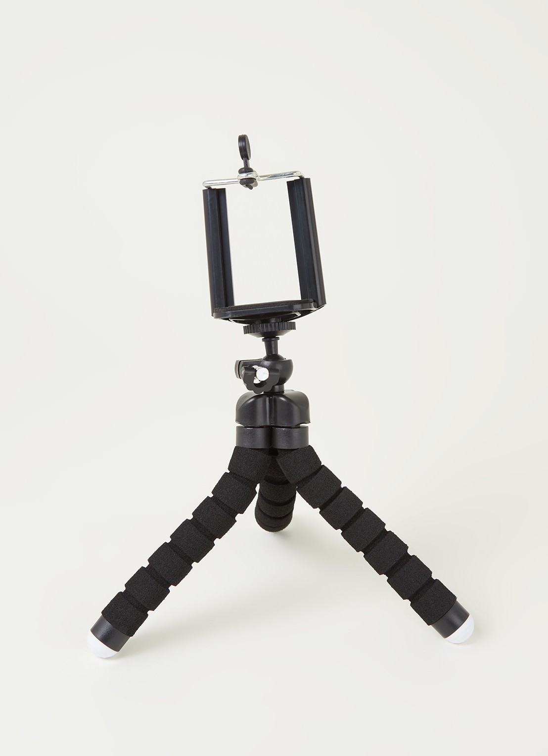 Kikkerland Telefoon tripod - voorkant 2 zwart