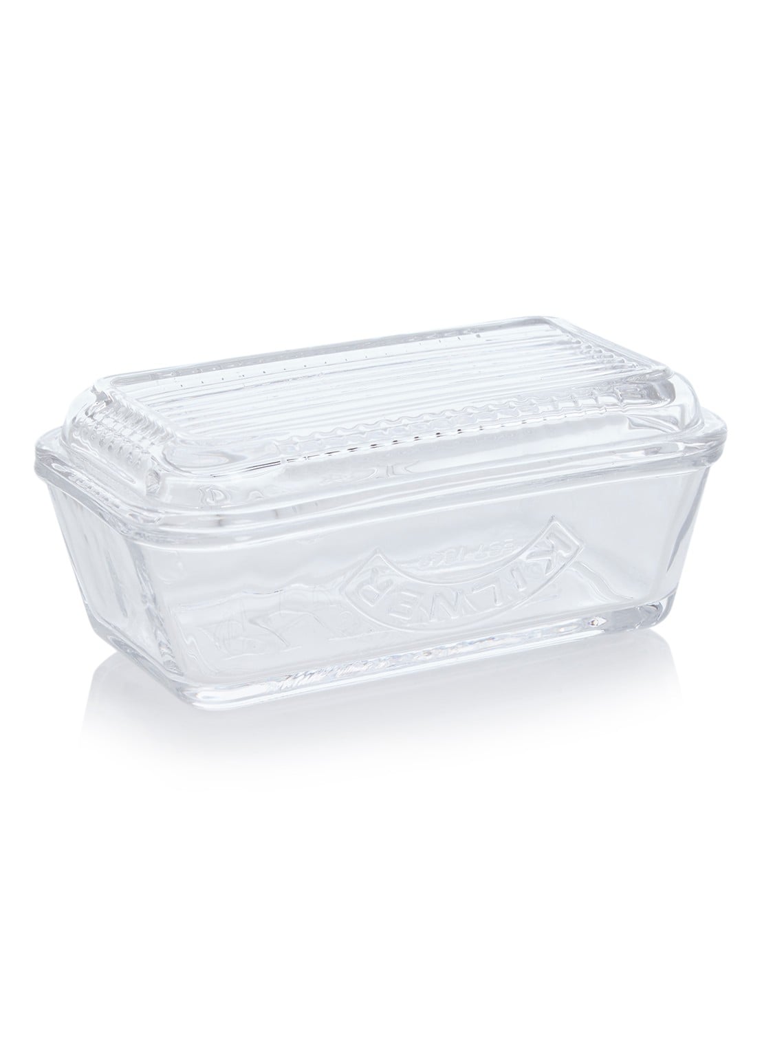 Kilner Botervloot van glas - voorkant 2 transparant