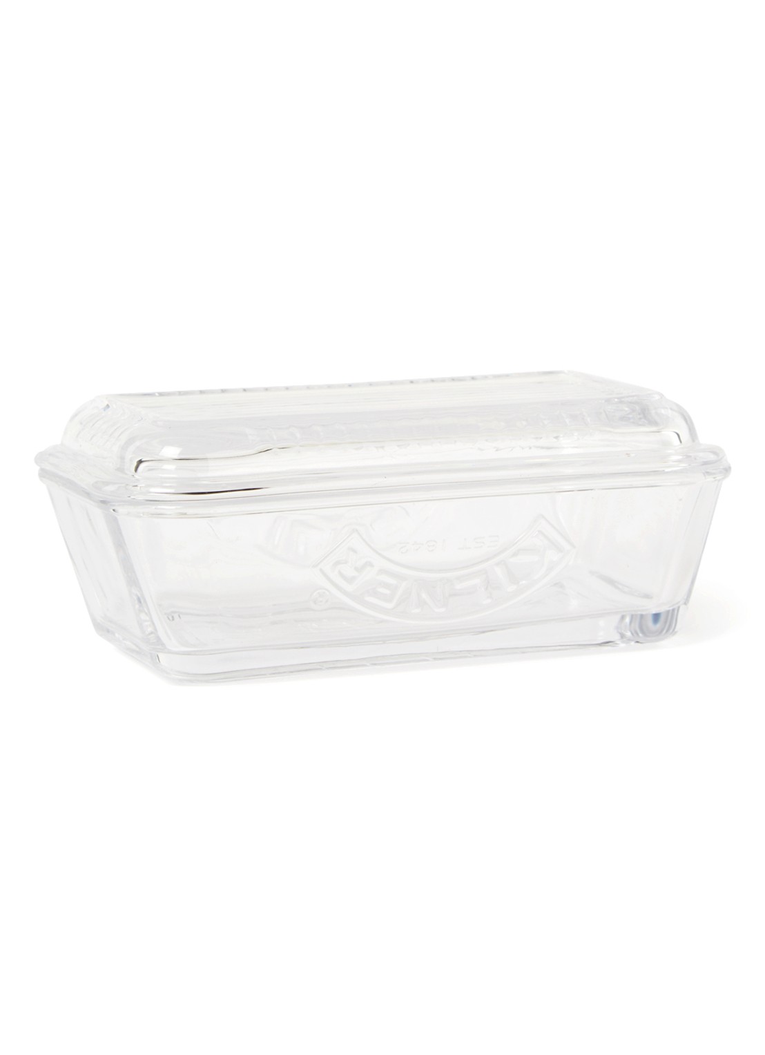 Kilner Botervloot van glas - voorkant 2 transparant