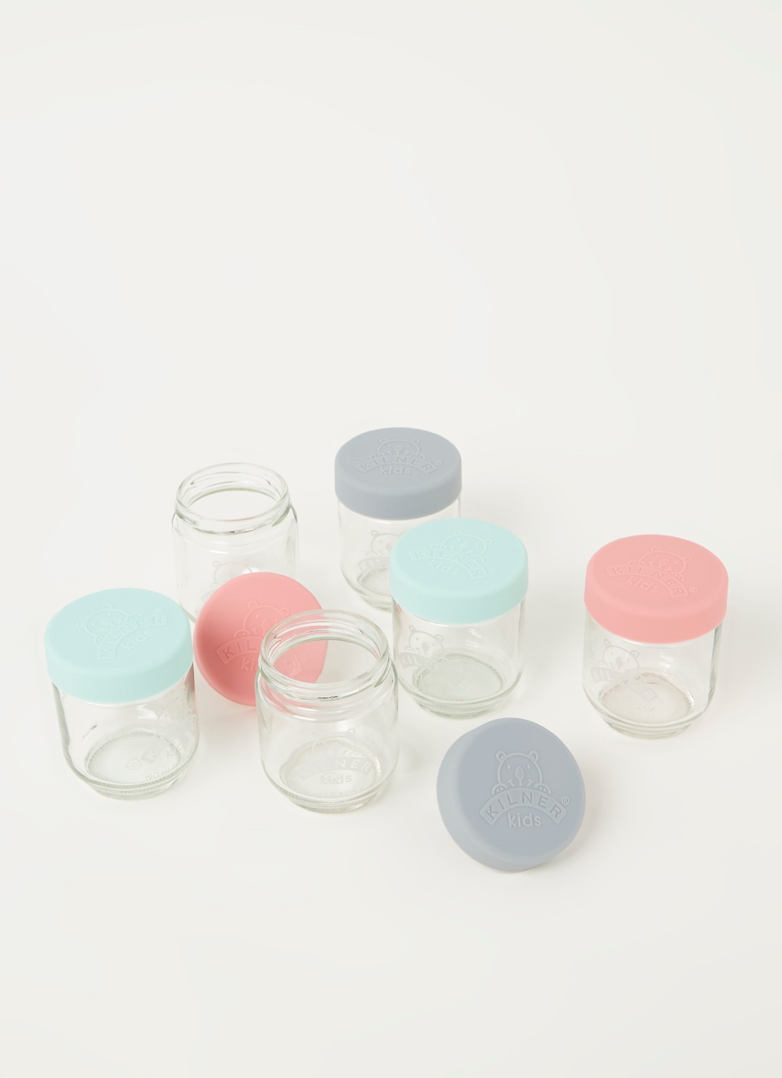 Kilner Pot voor babyvoeding set van 6 - detail transparant