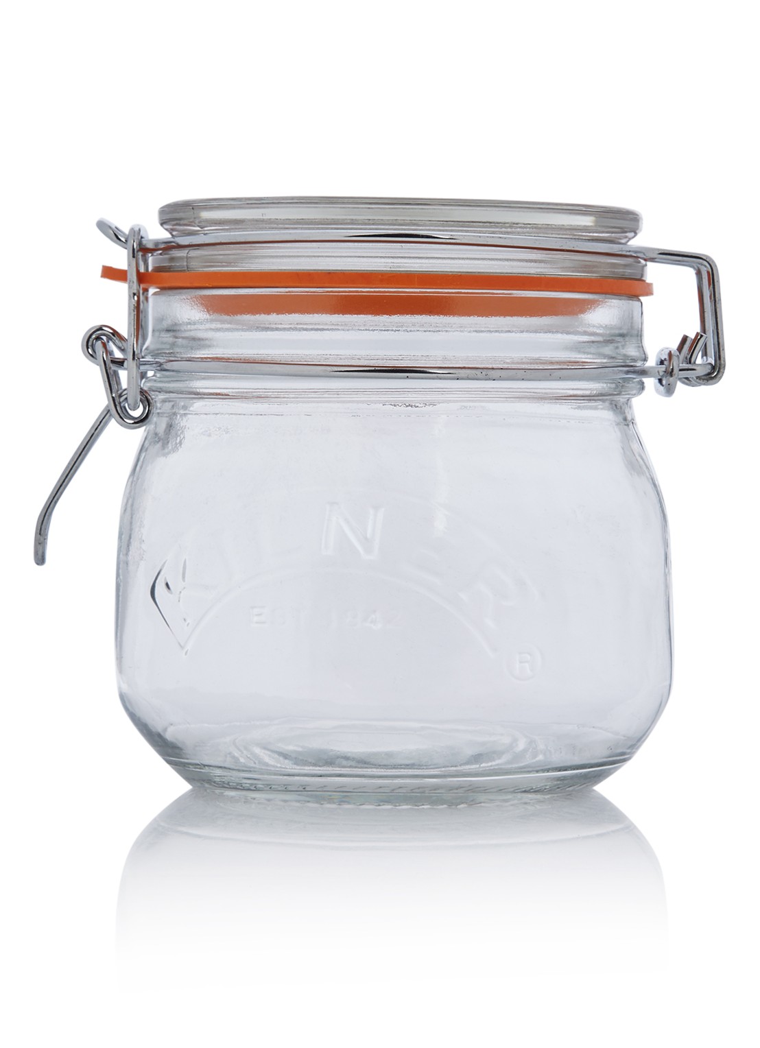 Kilner Weckpot 0,5 liter - voorkant transparant