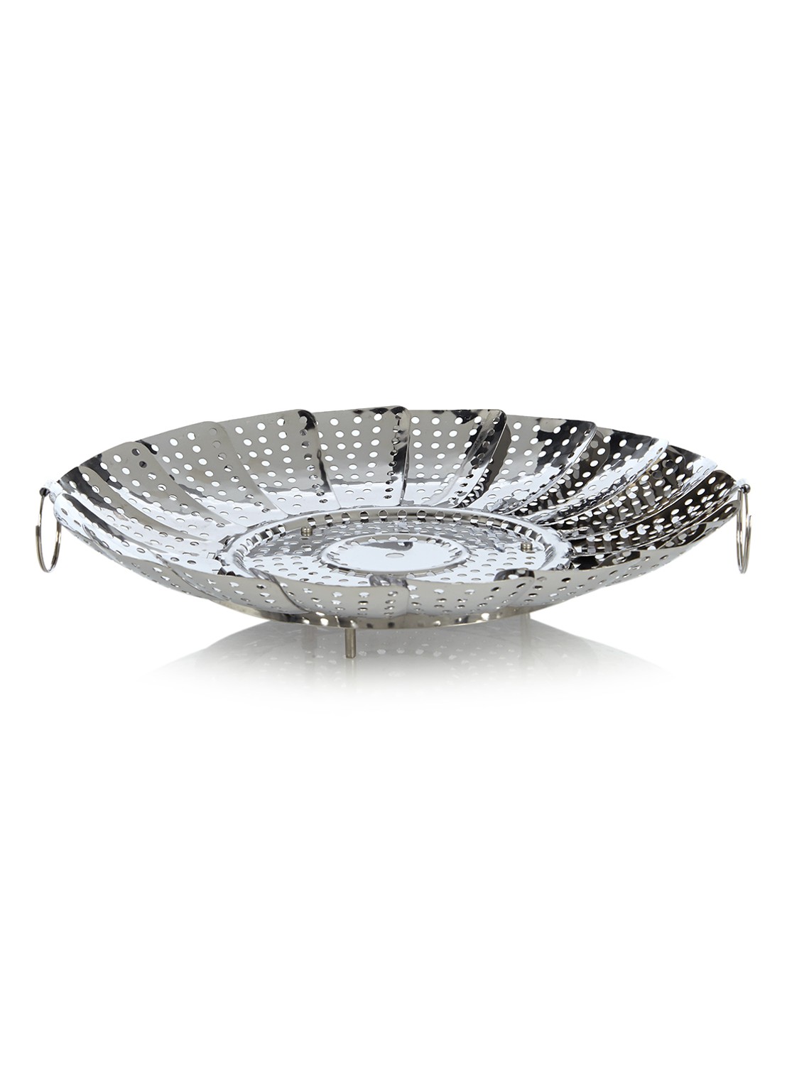 Kitchen Basics Stoommand 16-Ø24 cm - voorkant zilver