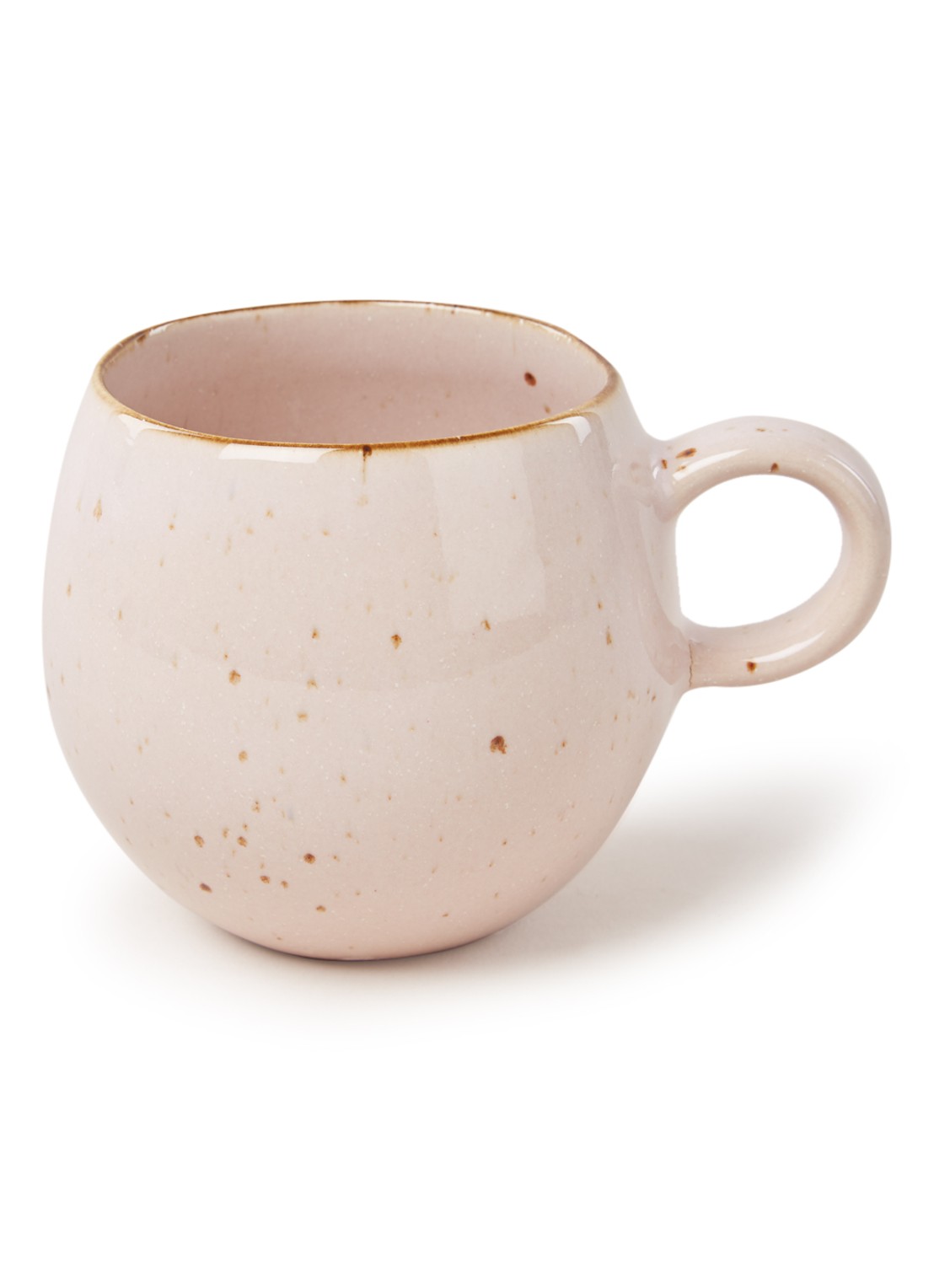 Kitchen Trend Stone kopje 20 cl - voorkant roze