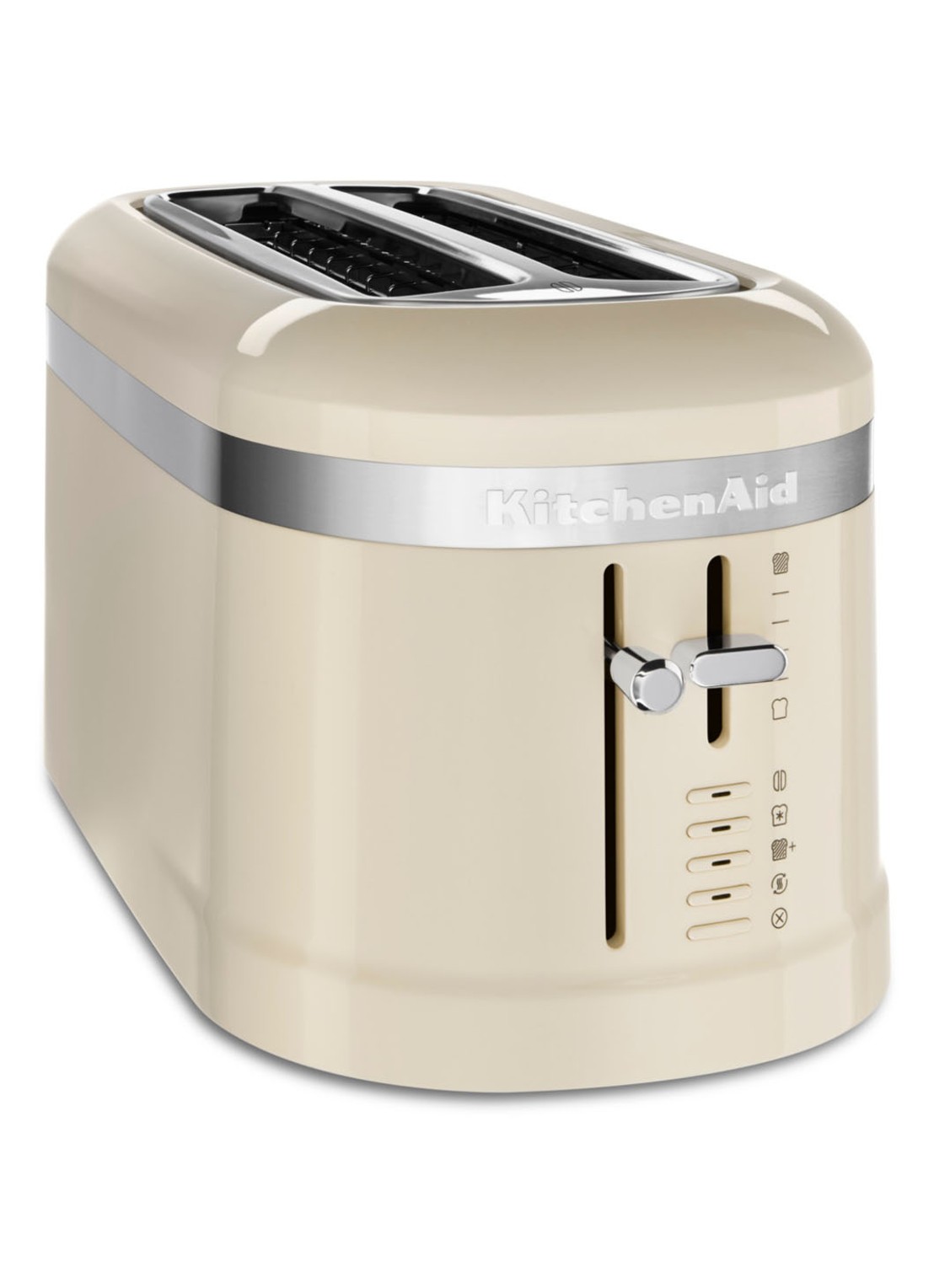 KitchenAid 4-slice broodrooster 2-slots 5KMT5115EAC - Amandelwit - voorkant creme