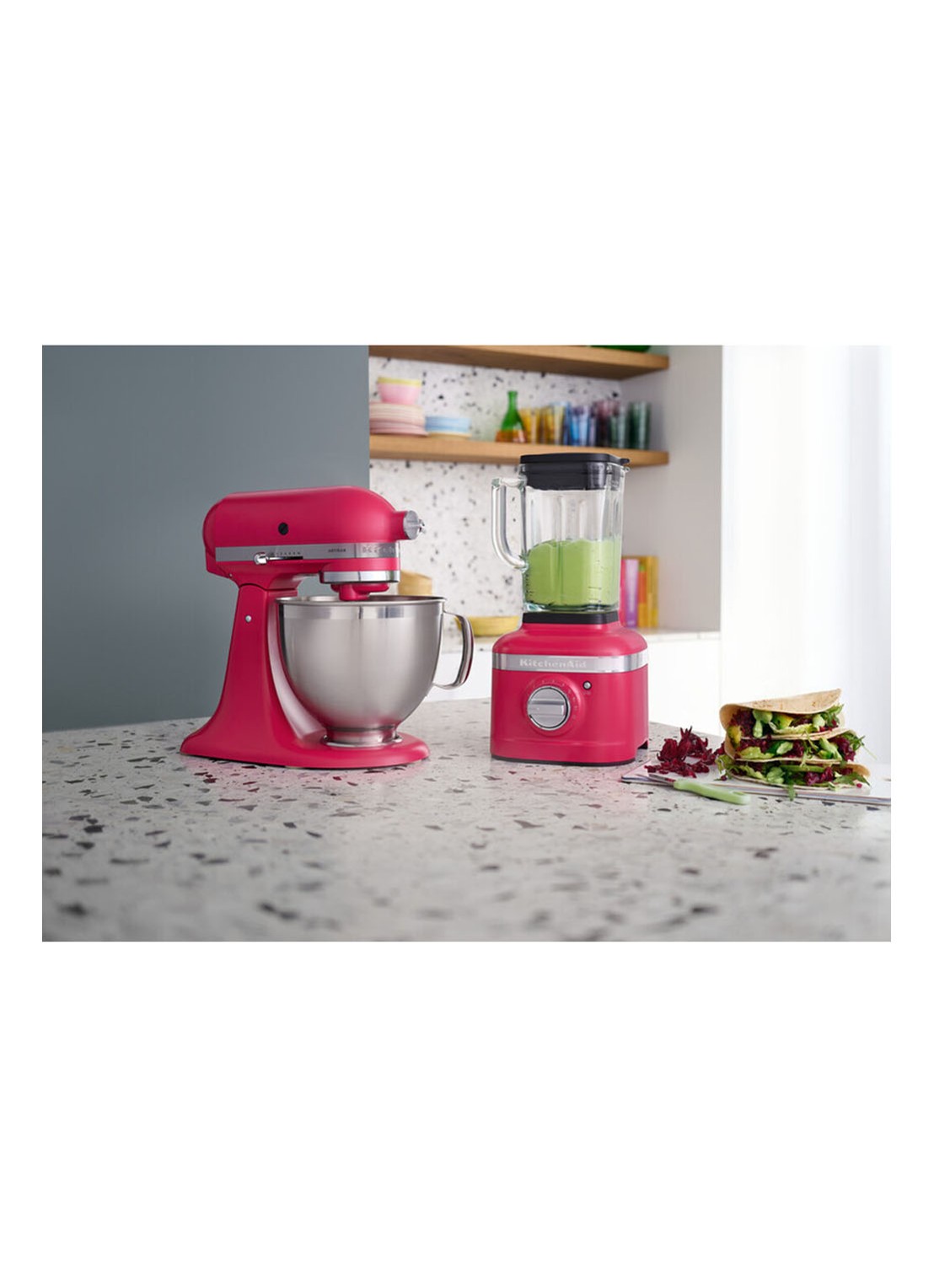 KitchenAid Artisan 1,4 liter K400 blender 5KSB4026 - Hibiscus - detail 6 donkerroze