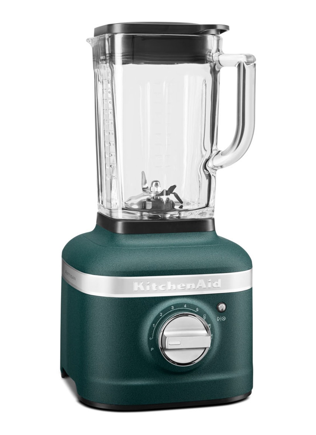 KitchenAid Artisan blender 1,4 liter K400 - Pebbles Palm - detail 3 donkergroen