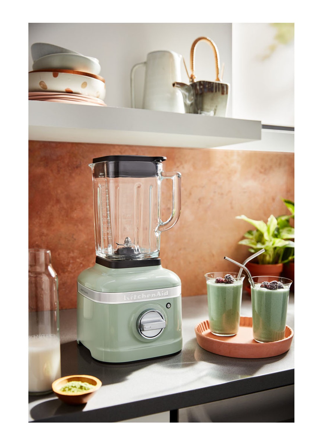 KitchenAid Artisan blender 1,4 liter K400 - Pistache - detail 3 mint