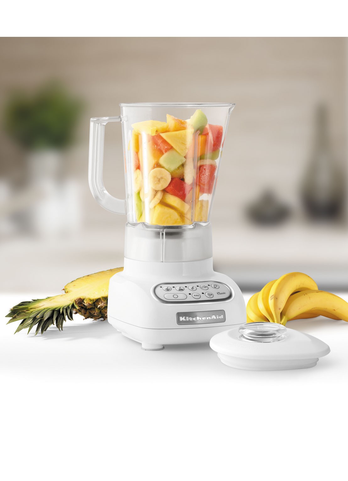 KitchenAid Artisan blender 1,5 liter 5KSB5553 - Wit - voorkant wit