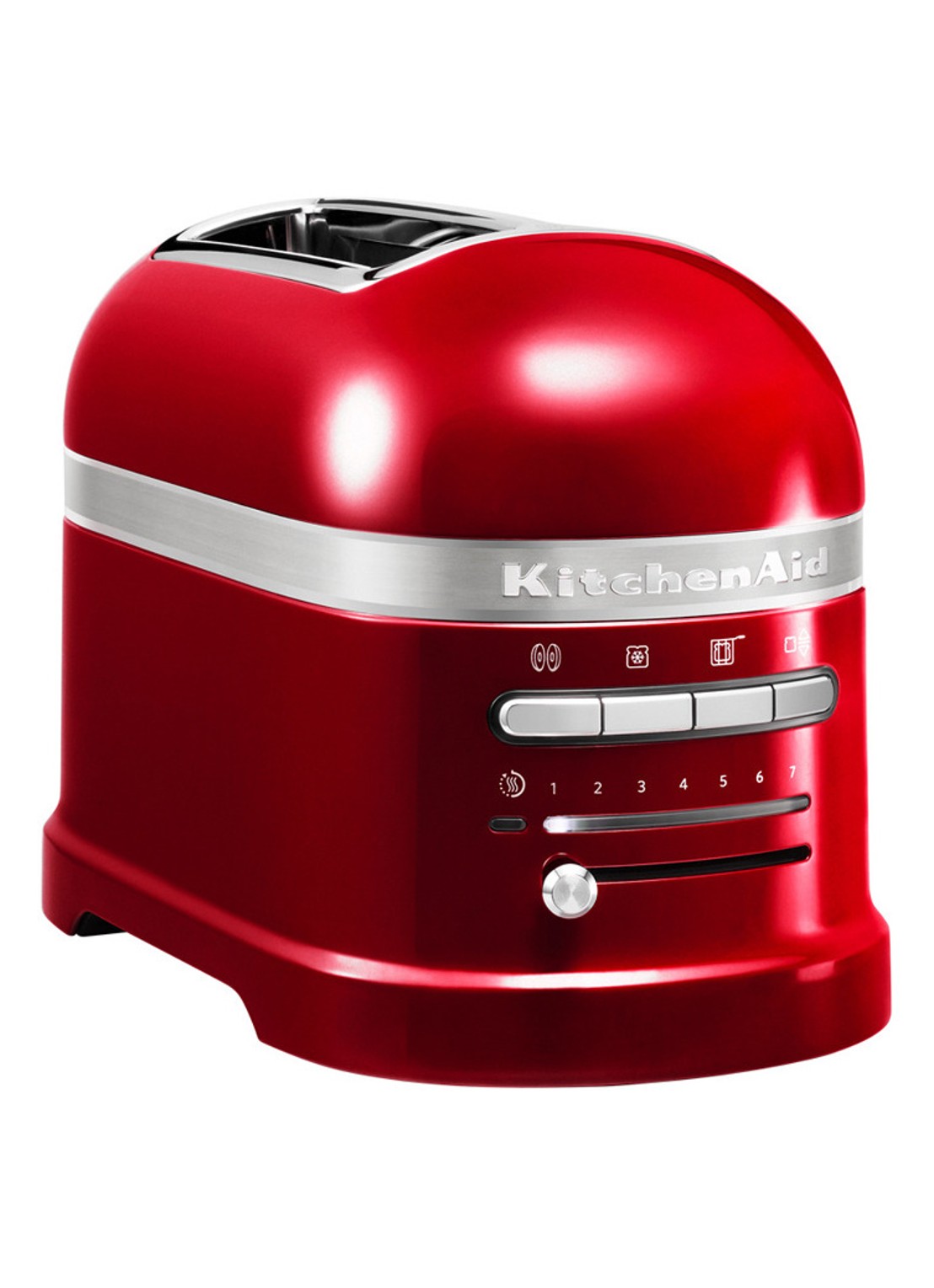 KitchenAid Artisan broodrooster 2-slots 5KMT2204 - Appelrood - voorkant steenrood